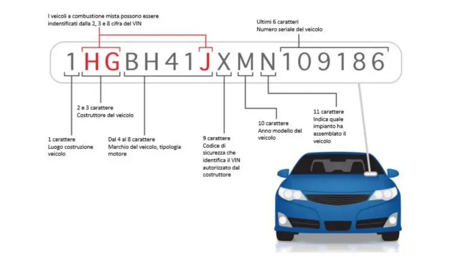 Codice OEM dal VIN - come trovare il ricambio giusto